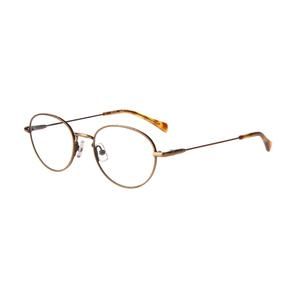 Editor Eyewear Antique Gold NICK Eyeglasses 48/19/140